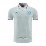Camiseta Polo del Manchester City 2022/2023 Gris