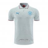 Camiseta Polo del Manchester City 2022/2023 Gris