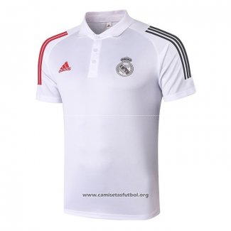 Camiseta Polo del Real Madrid 2020/2021 Blanco