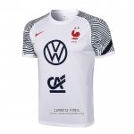 Camiseta de Entrenamiento Francia 2021/2022 Blanco