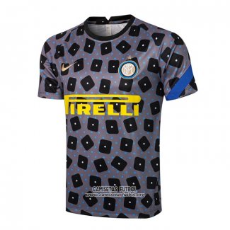 Camiseta de Entrenamiento Inter Milan 2021/2022 Gris