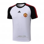 Camiseta de Entrenamiento Manchester United 2021/2022 Blanco