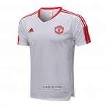 Camiseta de Entrenamiento Manchester United 2021/2022 Blanco