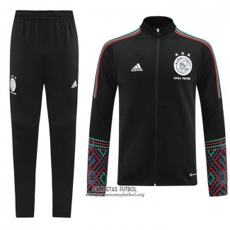 Chandal de Chaqueta del Ajax 2022/2023 Negro