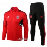 Chandal de Chaqueta del Bayern Munich Nino 2022/2023 Rojo