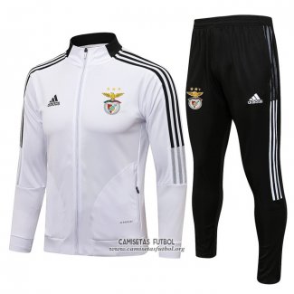 Chandal de Chaqueta del Benfica 2021/2022 Blanco