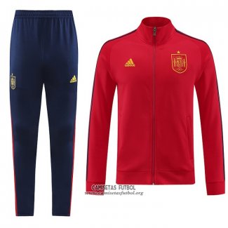 Chandal de Chaqueta del Espana 2022/2023 Rojo