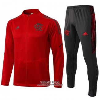 Chandal de Chaqueta del Flamengo 2021/2022 Rojo