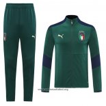 Chandal de Chaqueta del Italia 2020/2021 Verde