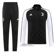 Chandal de Chaqueta del Juventus 2022/2023 Negro y Blanco