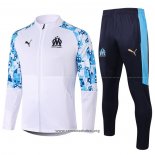 Chandal de Chaqueta del Olympique Marsella 2020/2021 Blanco