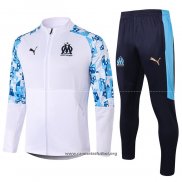 Chandal de Chaqueta del Olympique Marsella 2020/2021 Blanco
