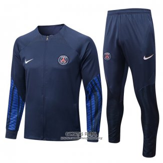 Chandal de Chaqueta del Paris Saint-Germain 2022/2023 Azul