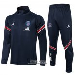 Chandal de Chaqueta del Paris Saint-Germain Nino 2021/2022 Azul