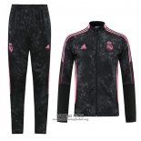 Chandal de Chaqueta del Real Madrid 2021 Negro