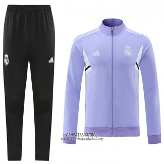 Chandal de Chaqueta del Real Madrid 2022/2023 Purpura