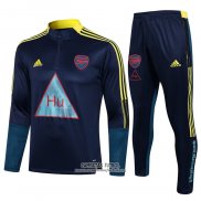 Chandal de Sudadera del Arsenal 2021/2022 Azul