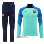 Chandal de Sudadera del Barcelona 2022/2023 Verde