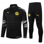 Chandal de Sudadera del Borussia Dortmund 2020/2021 Negro