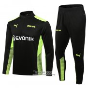 Chandal de Sudadera del Borussia Dortmund 2021/2022 Negro