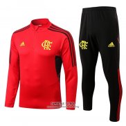 Chandal de Sudadera del Flamengo 2022/2023 Rojo