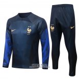 Chandal de Sudadera del Francia 2022/2023 Azul Oscuro