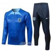 Chandal de Sudadera del Inglaterra 2022/2023 Azul