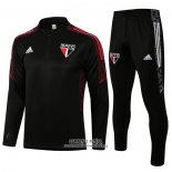 Chandal de Sudadera del Sao Paulo 2021/2022 Negro