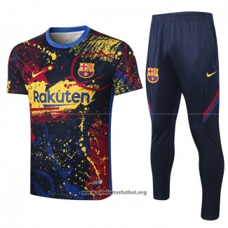 Chandal del Barcelona Manga Corta 2020/2021 Azul