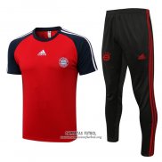 Chandal del Bayern Munich Manga Corta 2021/2022 Rojo