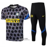 Chandal del Inter Milan Manga Corta 2021/2022 Gris