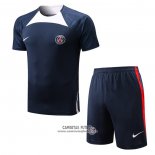 Chandal del Paris Saint-Germain Manga Corta 2022/2023 Azul - Pantalon Corto