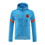 Chaqueta con Capucha del Chelsea 2021/2022 Azul