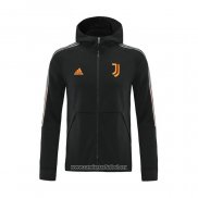 Chaqueta con Capucha del Juventus 2020/2021 Negro