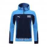 Chaqueta con Capucha del Olympique Marsella 2020/2021 Azul