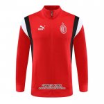 Chaqueta del AC Milan 202023/2024 Rojo