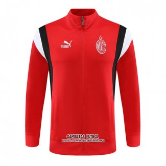 Chaqueta del AC Milan 202023/2024 Rojo