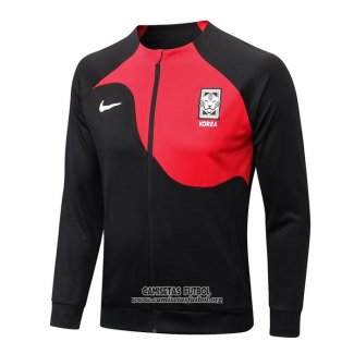 Chaqueta del Corea del Sur 2022/2023 Negro y Rojo