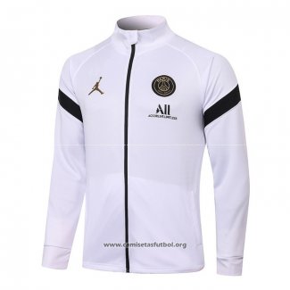 Chaqueta del Paris Saint-Germain Jordan 2020/2021 Blanco