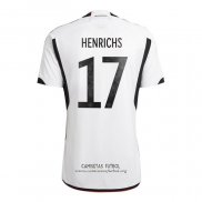 Camiseta Alemania Jugador Henrichs Primera 2022