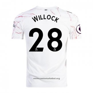 Camiseta Arsenal Jugador Willock Segunda 2020/2021