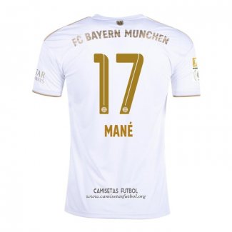 Camiseta Bayern Munich Jugador Mane Segunda 2022/2023