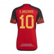 Camiseta Belgica Jugador E.Hazard Primera 2022