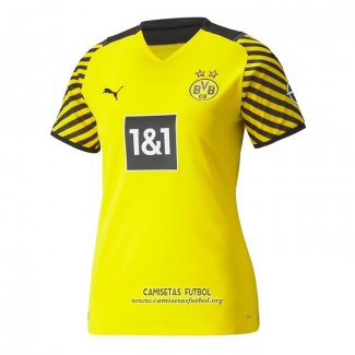 Camiseta Borussia Dortmund Primera Mujer 2021/2022