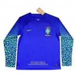 Camiseta Brasil Segunda Manga Larga 2022