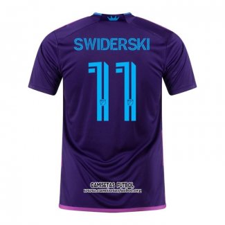 Camiseta Charlotte FC Jugador Swiderski Segunda 2023/2024