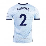 Camiseta Chelsea Jugador Rudiger Segunda 2020/2021