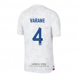 Camiseta Francia Jugador Varane Segunda 2022