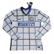 Camiseta Inter Milan Segunda Manga Larga 2020/2021