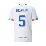 Camiseta Italia Jugador Locatelli Segunda 2022